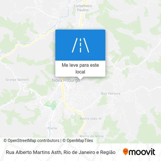 Rua Alberto Martins Asth mapa