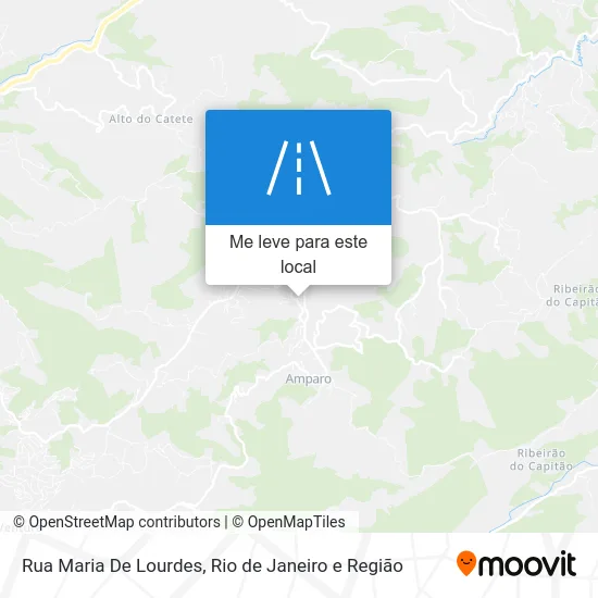 Rua Maria De Lourdes mapa