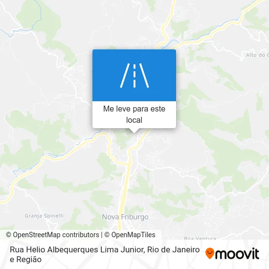 Rua Helio Albequerques Lima Junior mapa