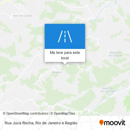 Rua Juca Rocha mapa