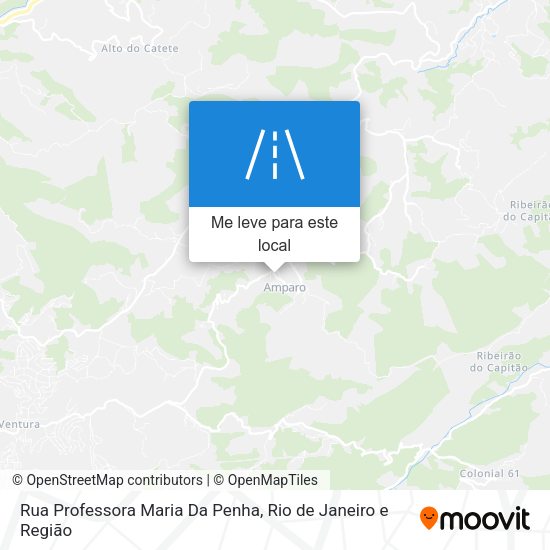 Rua Professora Maria Da Penha mapa