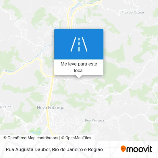 Rua Augusta Dauber mapa