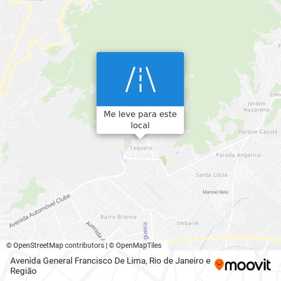 Avenida General Francisco De Lima mapa