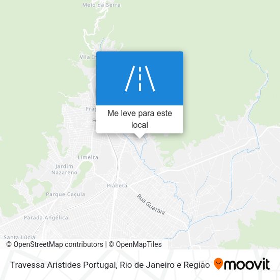 Travessa Aristides Portugal mapa