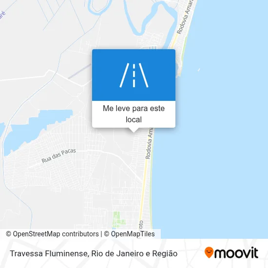 Travessa Fluminense mapa