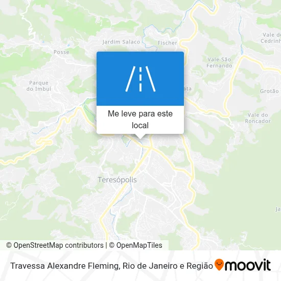 Travessa Alexandre Fleming mapa