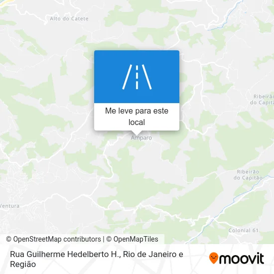 Rua Guilherme Hedelberto H. mapa