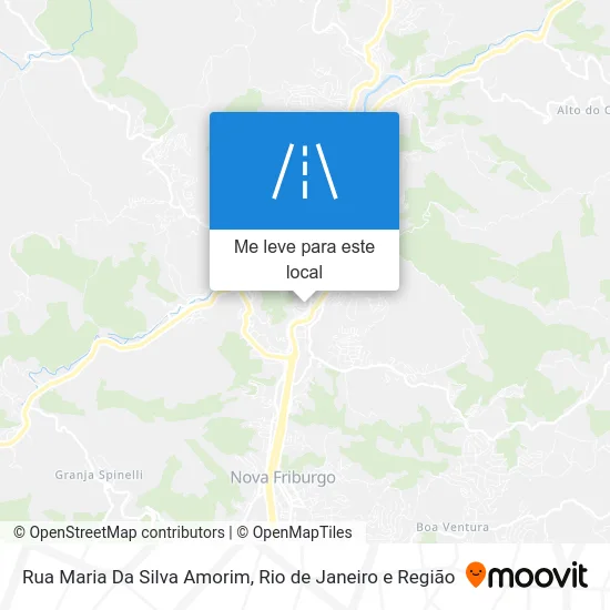 Rua Maria Da Silva Amorim mapa