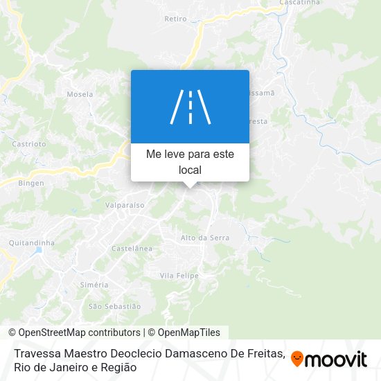 Travessa Maestro Deoclecio Damasceno De Freitas mapa