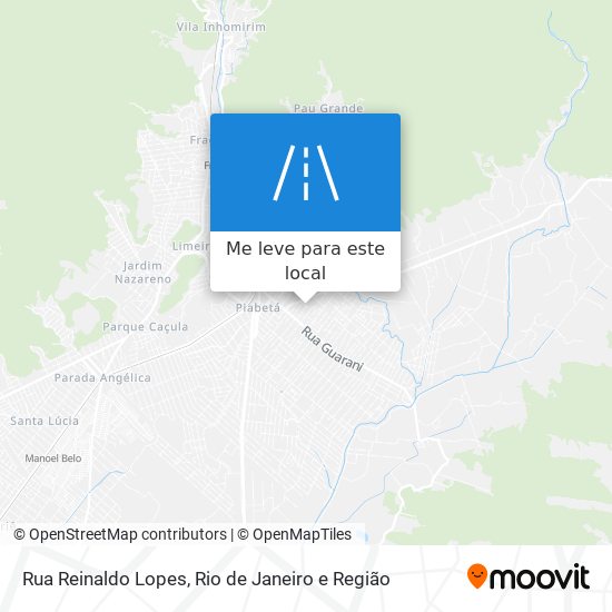 Rua Reinaldo Lopes mapa