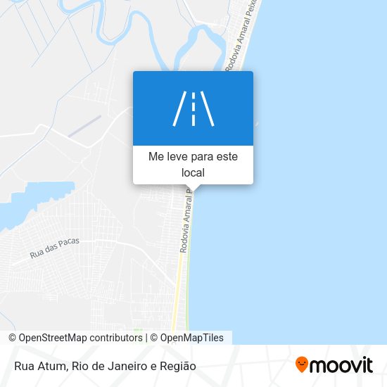 Rua Atum mapa