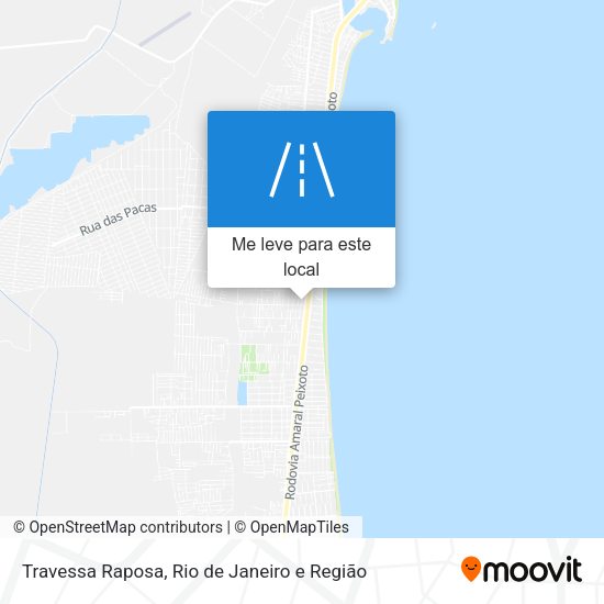 Travessa Raposa mapa