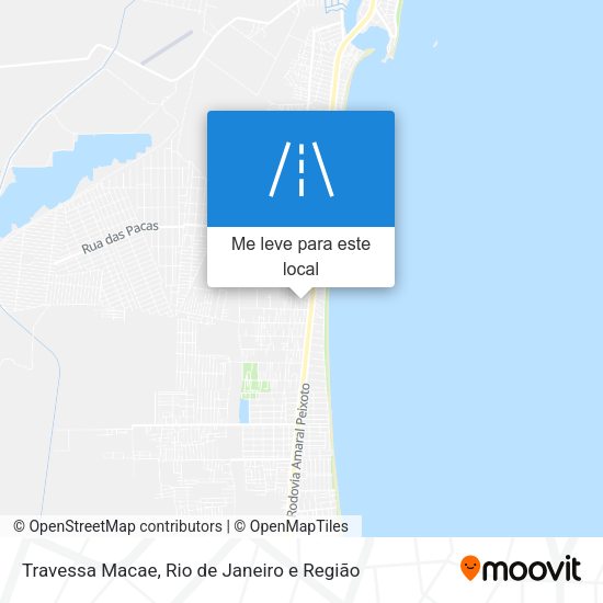 Travessa Macae mapa