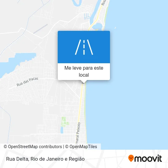 Rua Delta mapa