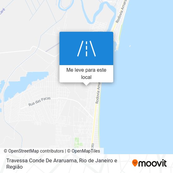 Travessa Conde De Araruama mapa