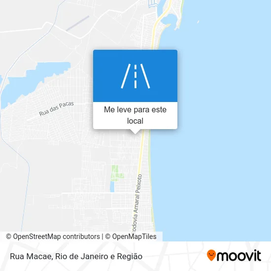 Rua Macae mapa