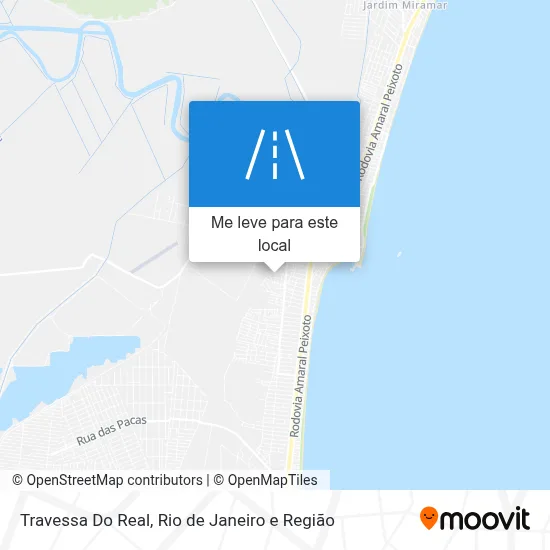 Travessa Do Real mapa