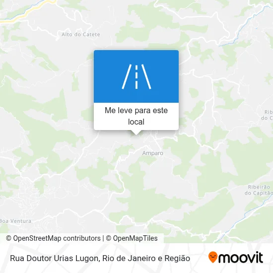 Rua Doutor Urias Lugon mapa