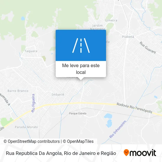 Rua Republica Da Angola mapa