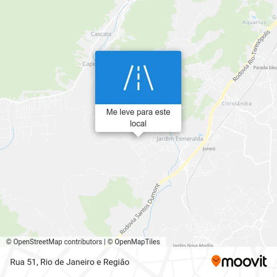 Rua 51 mapa