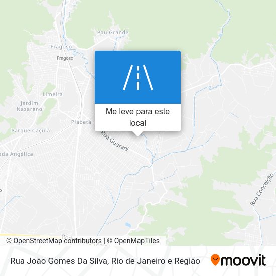 Rua João Gomes Da Silva mapa