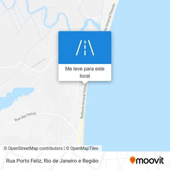 Rua Porto Feliz mapa