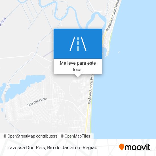 Travessa Dos Reis mapa