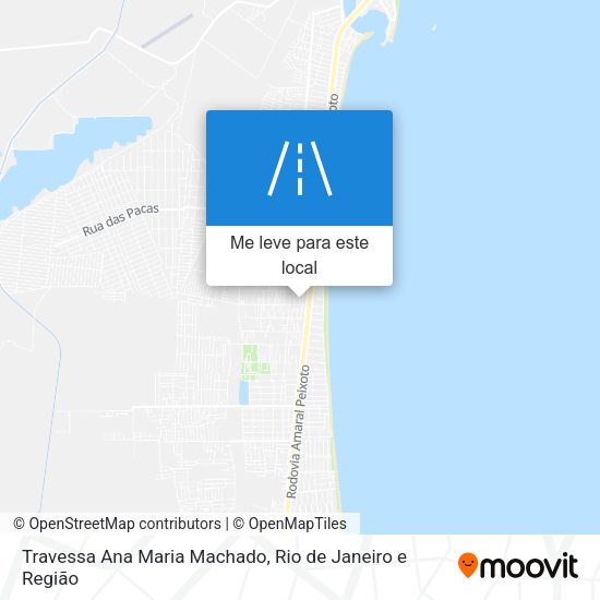 Travessa Ana Maria Machado mapa