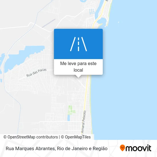 Rua Marques Abrantes mapa