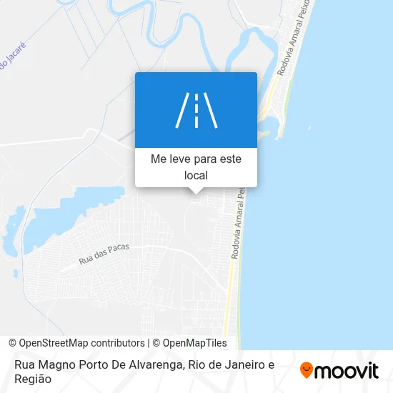 Rua Magno Porto De Alvarenga mapa