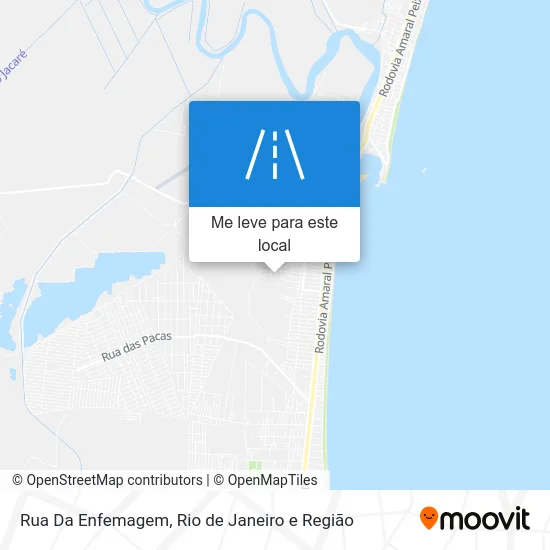 Rua Da Enfemagem mapa