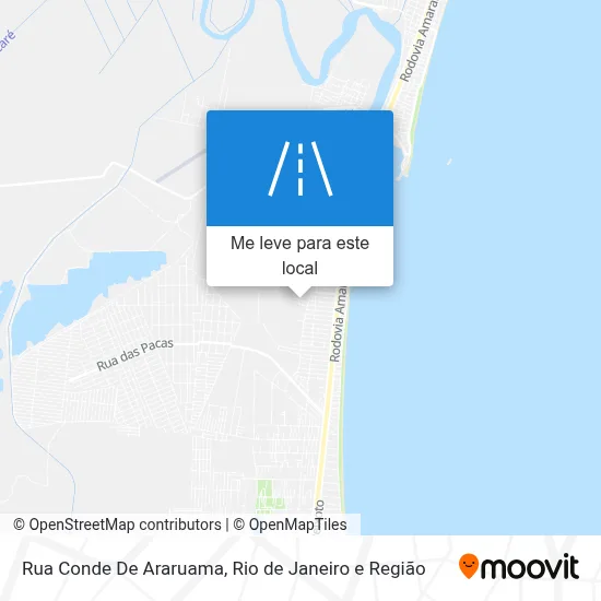 Rua Conde De Araruama mapa