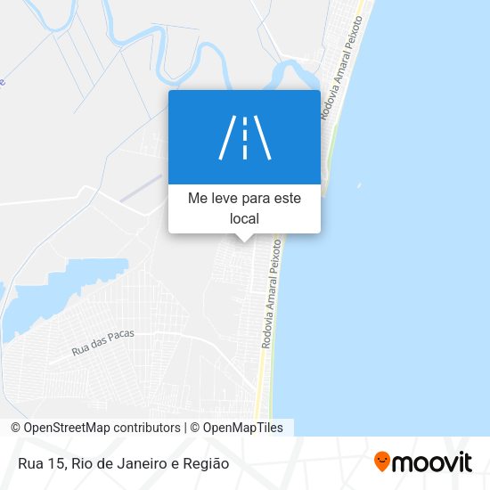 Rua 15 mapa