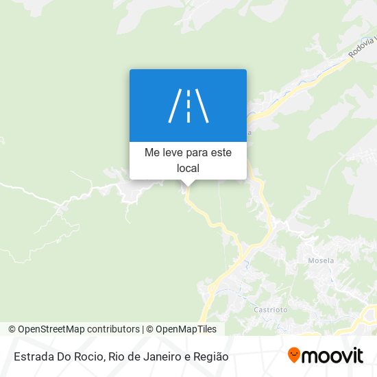 Estrada Do Rocio mapa