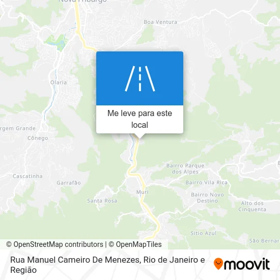Rua Manuel Cameiro De Menezes mapa