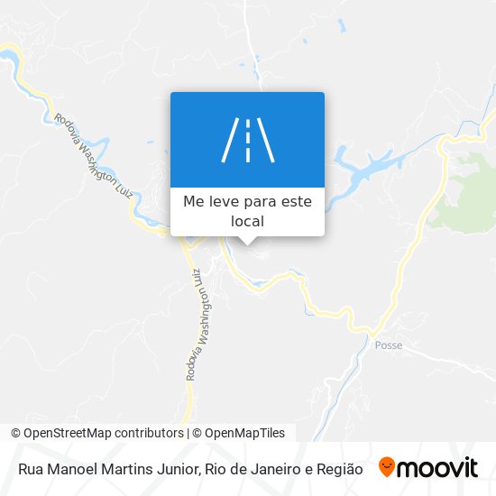 Rua Manoel Martins Junior mapa