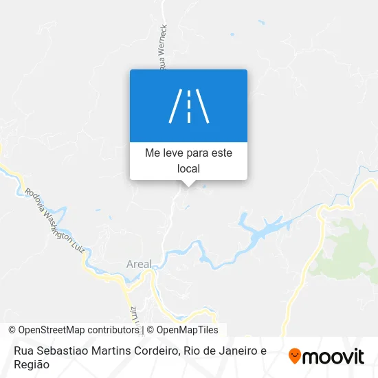 Rua Sebastiao Martins Cordeiro mapa