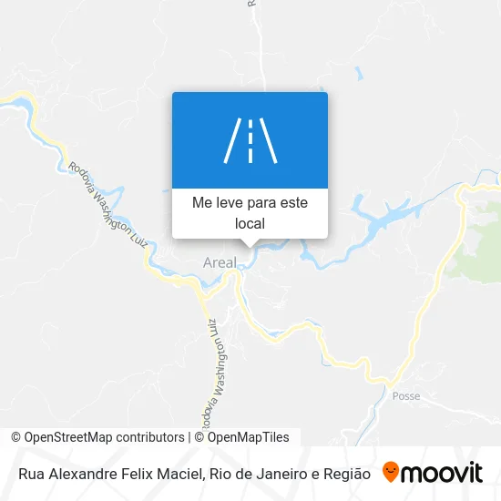 Rua Alexandre Felix Maciel mapa