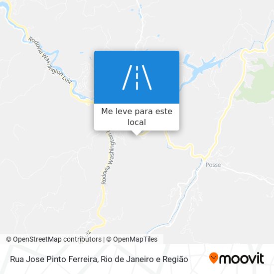 Rua Jose Pinto Ferreira mapa