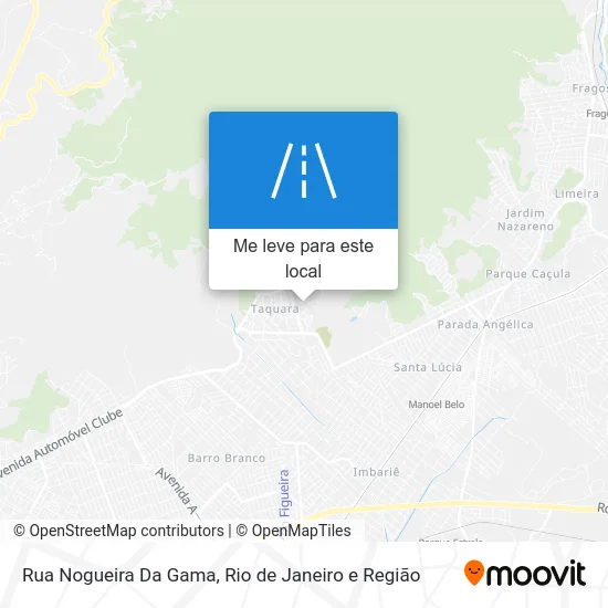 Rua Nogueira Da Gama mapa
