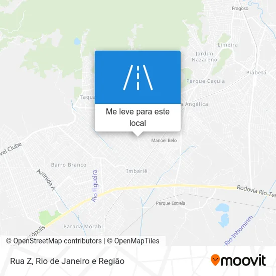 Rua Z mapa