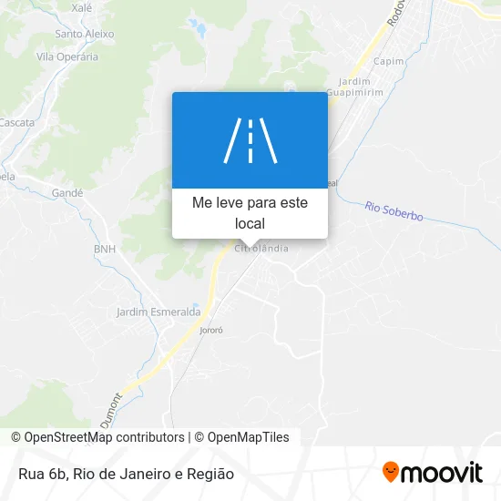 Rua 6b mapa