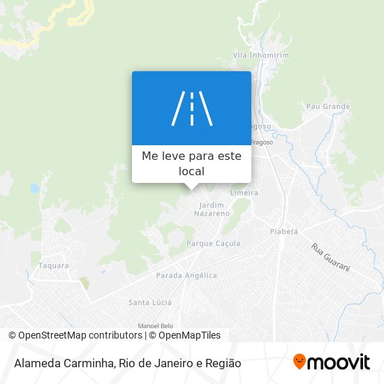 Alameda Carminha mapa