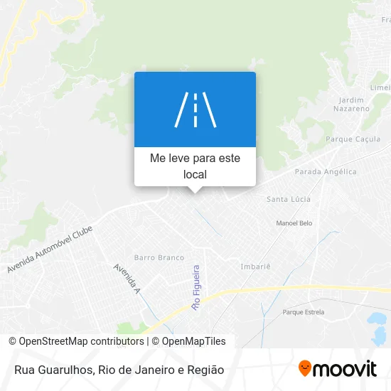 Rua Guarulhos mapa