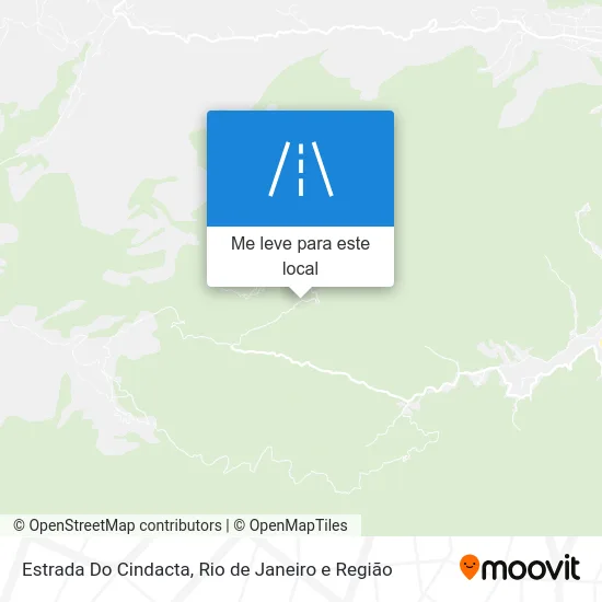 Estrada Do Cindacta mapa