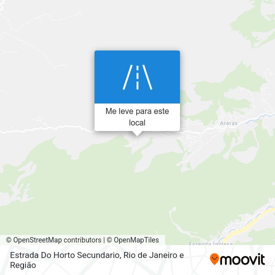 Estrada Do Horto Secundario mapa
