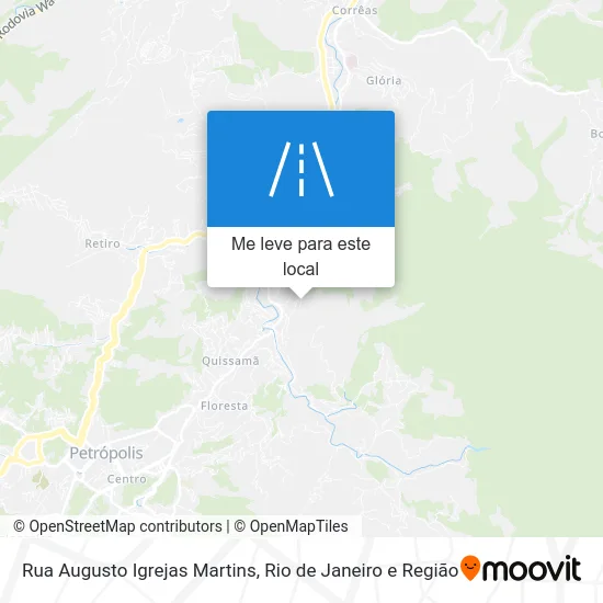 Rua Augusto Igrejas Martins mapa