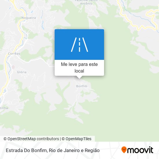 Estrada Do Bonfim mapa