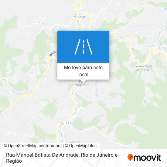 Rua Manoel Batista De Andrade mapa