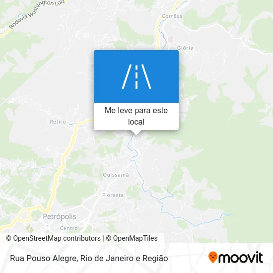 Rua Pouso Alegre mapa